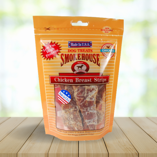 Smokehouse Chicken Breast Strips Natural Dog Treat- 16oz