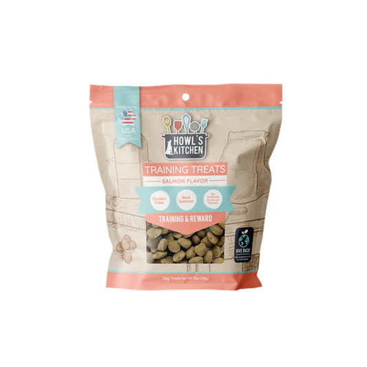 Howls Kitchen Training and Reward Treats Salmon Flavor- 5oz