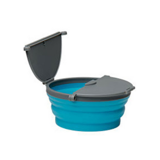 Loving Pets Bella Roma Blue Travel Bowl - Small - DS