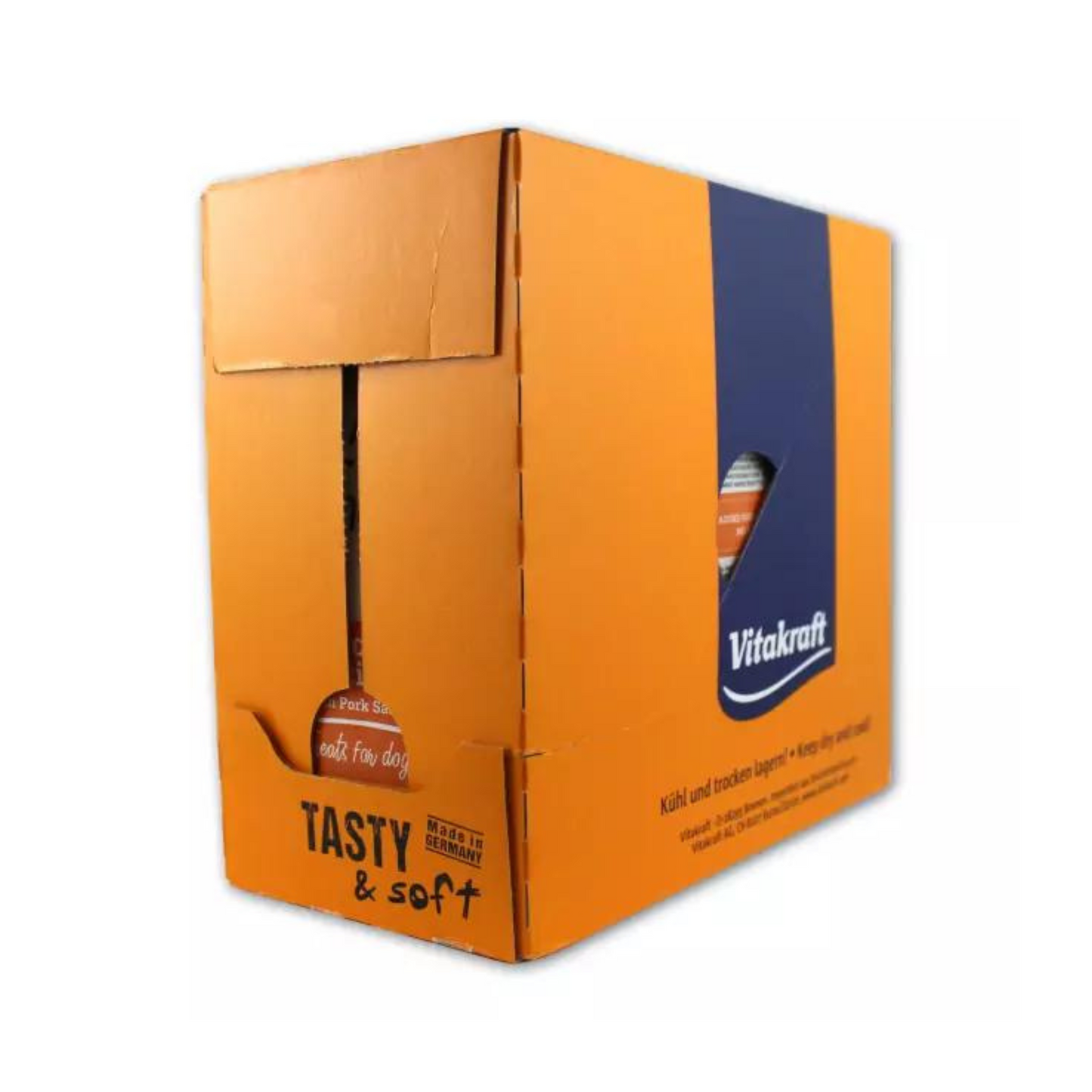 Vitakraft Meaty Morsels Mini Chicken Recipe with Pork Sausage Dog Treat-1.69 oz - DS