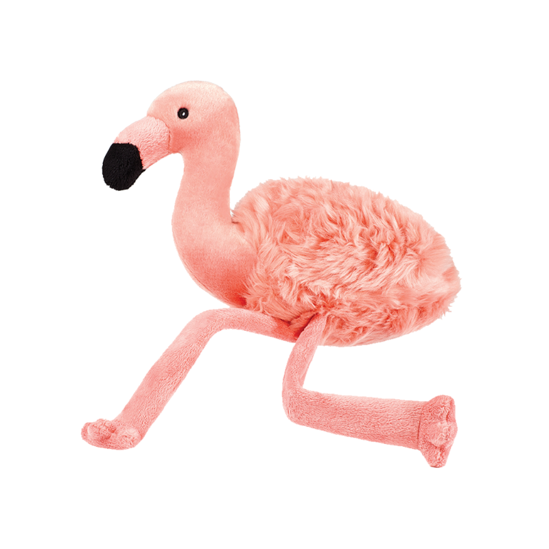 Fluff & Tuff Lola Flamingo Dog Toy - 18"