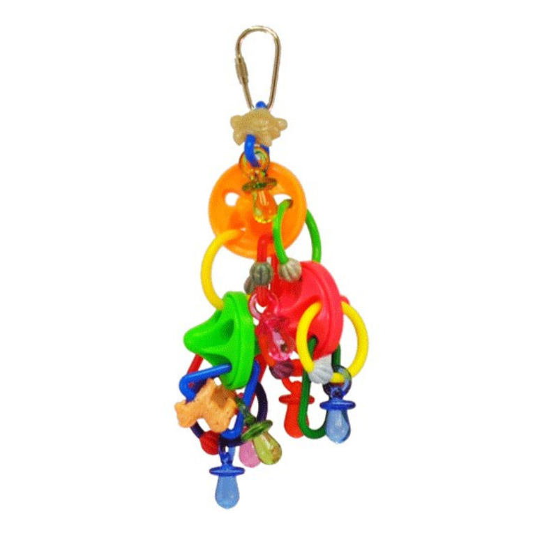 AE Cage Company Happy Beaks Spinners and Pacifiers