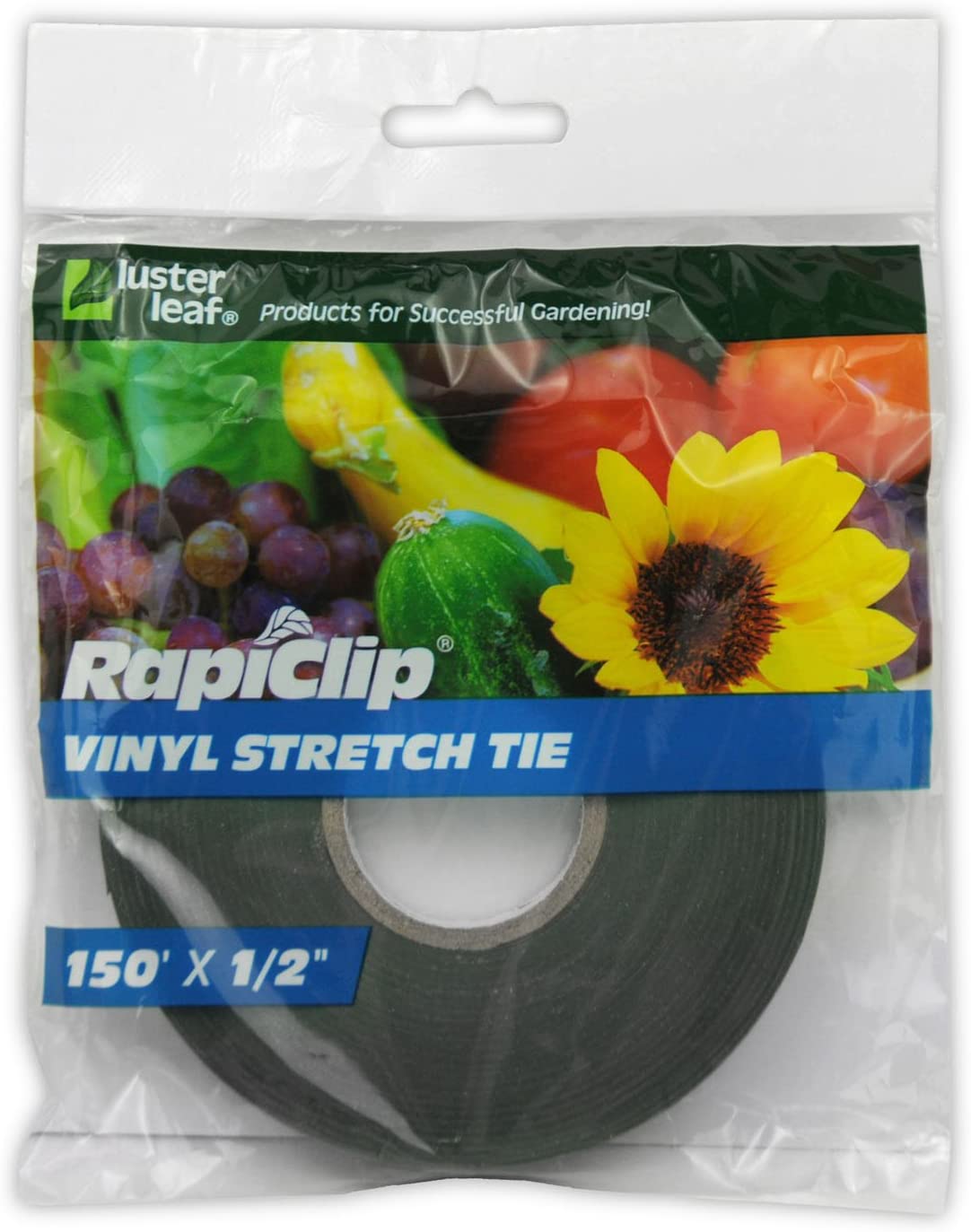 Luster Leaf Rapiclip Vinyl Stretch Tie - 150' x 1/2" Roll
