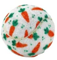 Midlee Easter Carrot Dog Tennis Balls