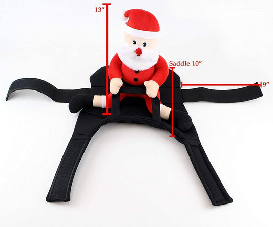 Midlee Santa Claus Jockey Dog Costume (Medium)