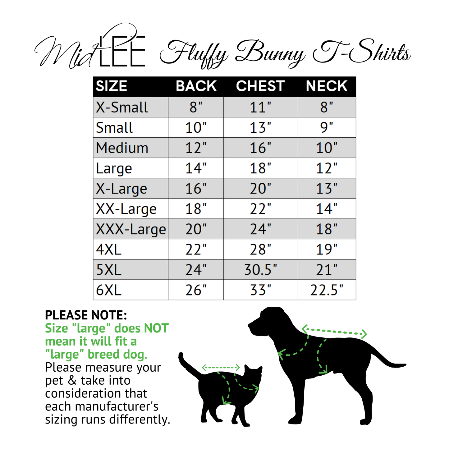 Midlee Fluffy Tail Easter Bunny Dog Shirt