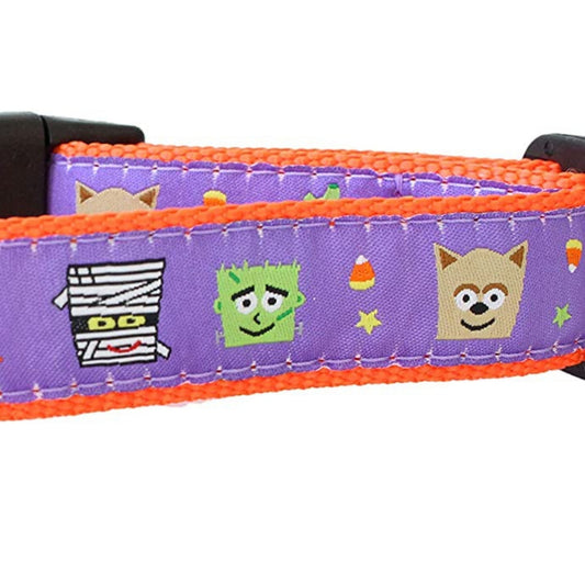 Midlee Halloween Motif Dog Collar (Large)