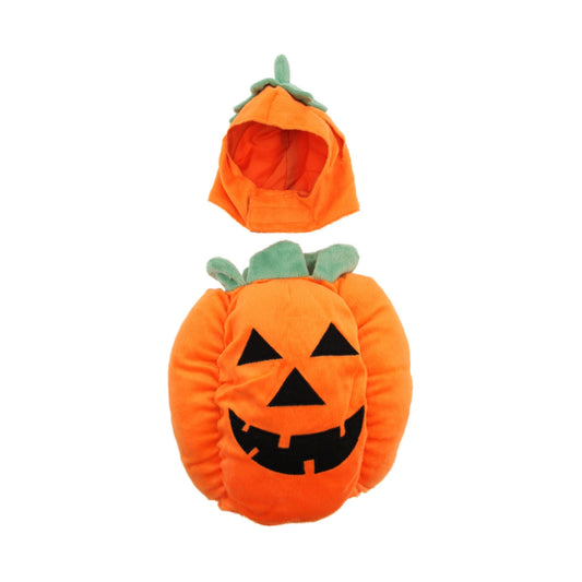 Zack & Zoey Pumpkin Pooch Dog Costume, Small, Orange