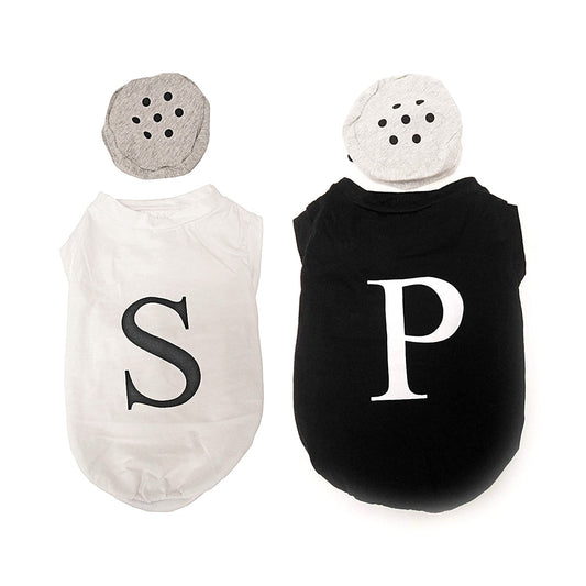 Midlee Salt & Pepper Dog Costume