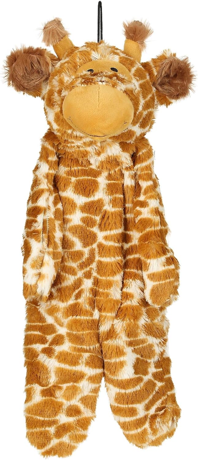 Petlou Floppy Giraffe 19-inch Super Soft, Animal Plush Dog Toy