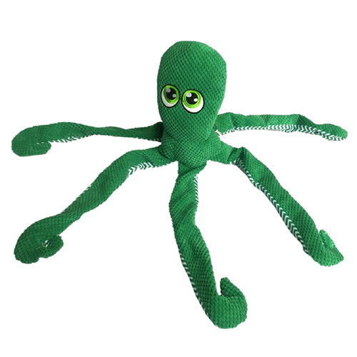 Petlou Plush Octopus Dog Chew Toy - 28"