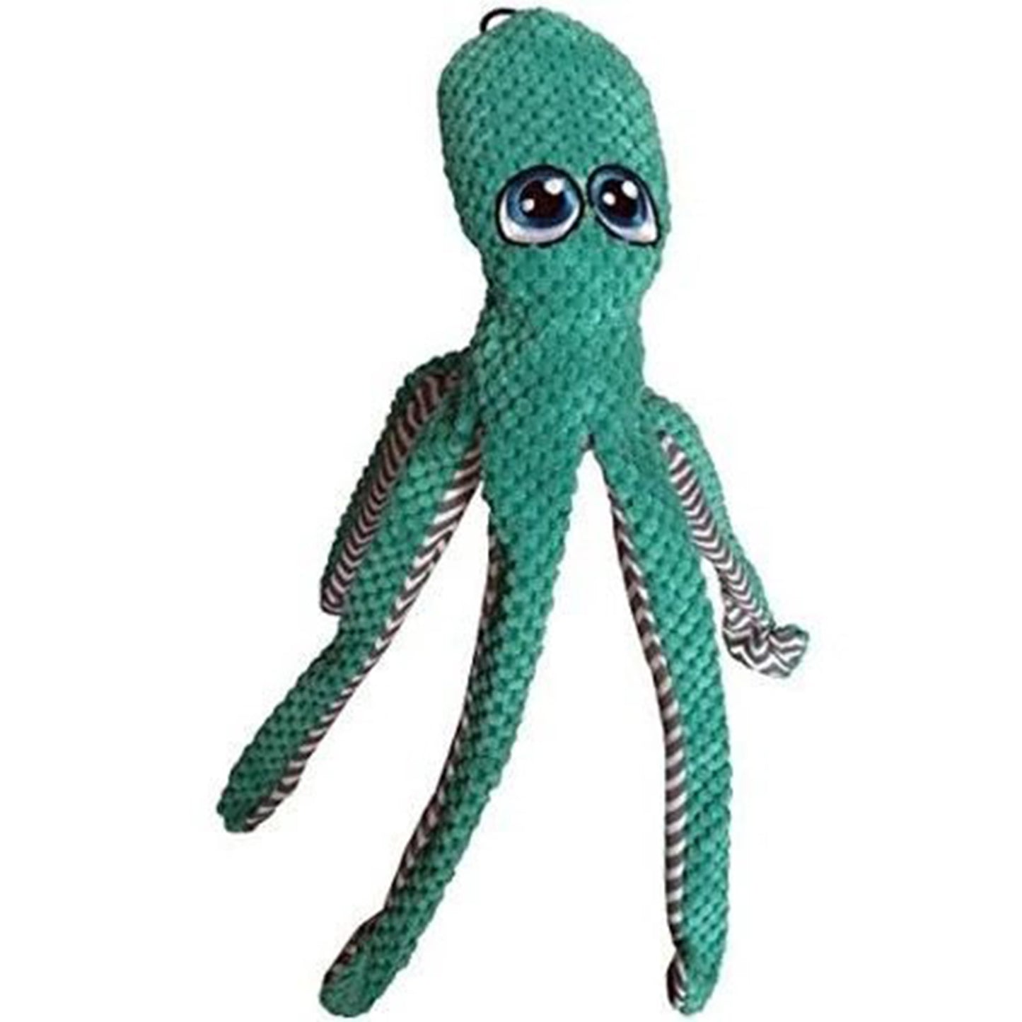 Petlou Octopus Plush Dog Toy - Assorted Colors (16")- One Unit