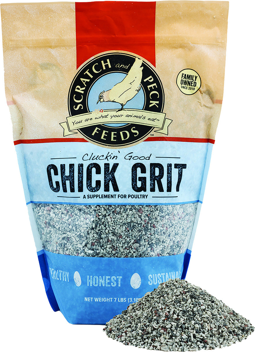 Scratch and Peck Feeds Cluckin Good Starter Grit for Chicks and Ducklings - 7 lbs