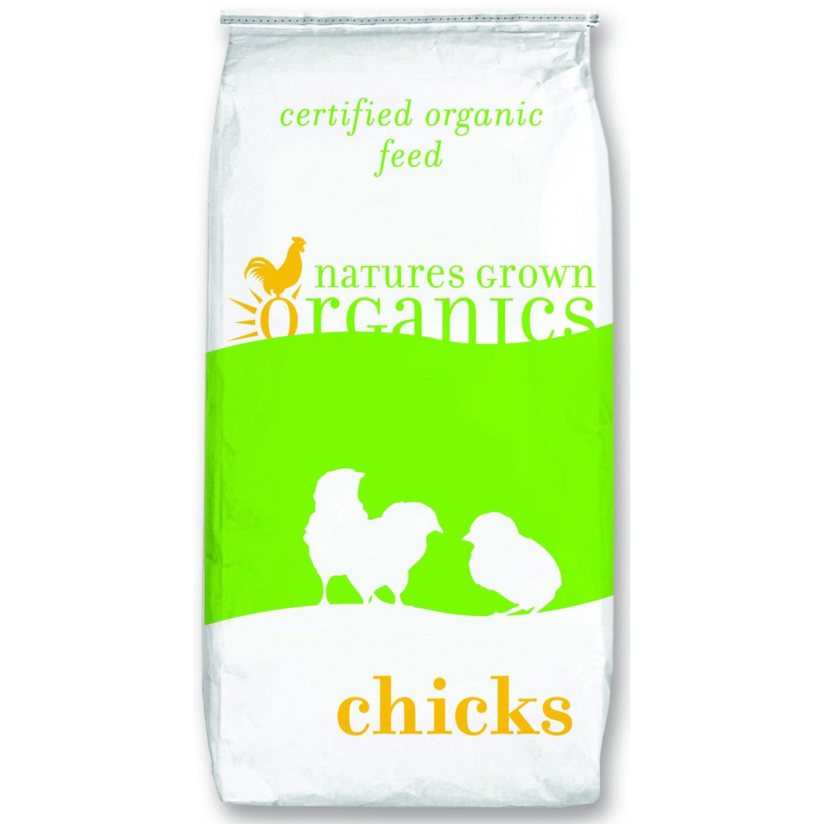 Natures Grown Organic Poultry Chick Starter 19% Layer Mash - 50 Lbs