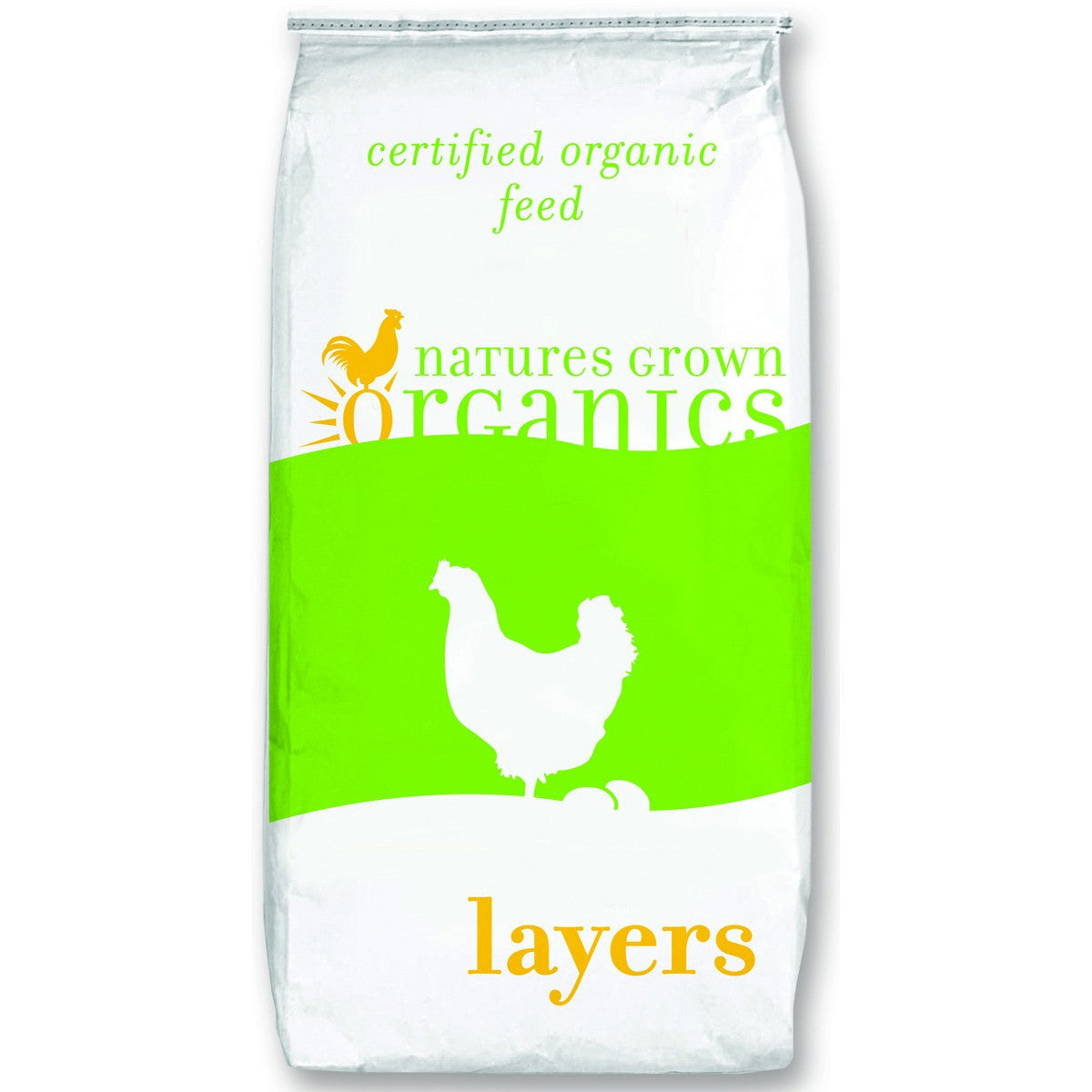 Natures Grown Organic Poultry Layer 16% Mash - 40 Lbs