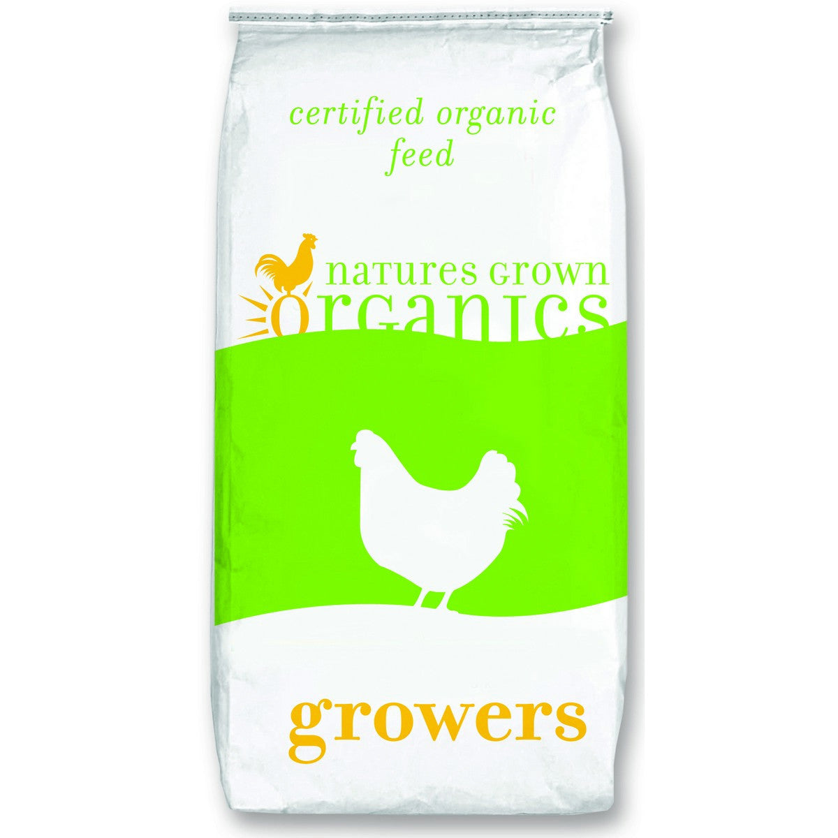 Natures Grown Organic Poultry Chick Grower 16% Layer Mash - 40 Lbs