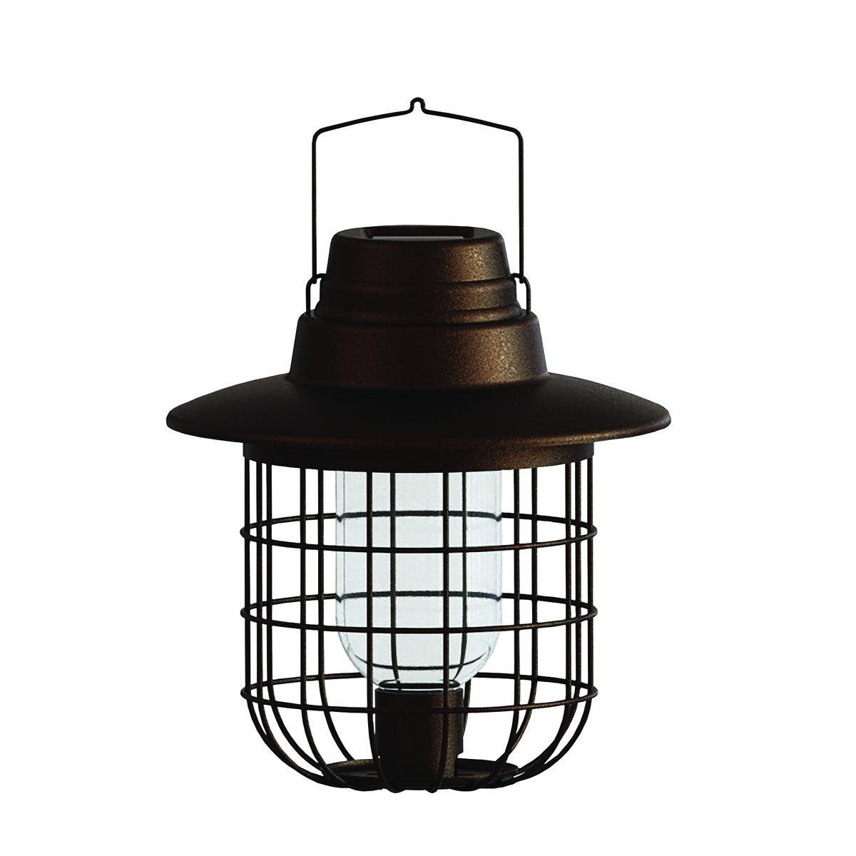 Woodlink Modern Farmhouse Barn Caged Solar Light Bird Feeder - Black- Pack of 2