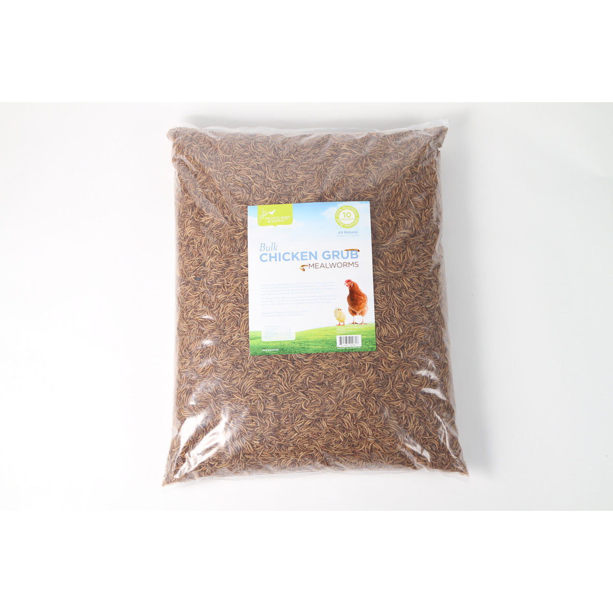 Pacific Bird & Supply Co. Chicken Grub Mealworm 10lbs