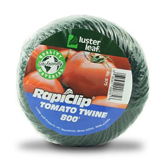 Luster Leaf Rapiclip Garden Tomato Jute Twine Foot Roll - Green