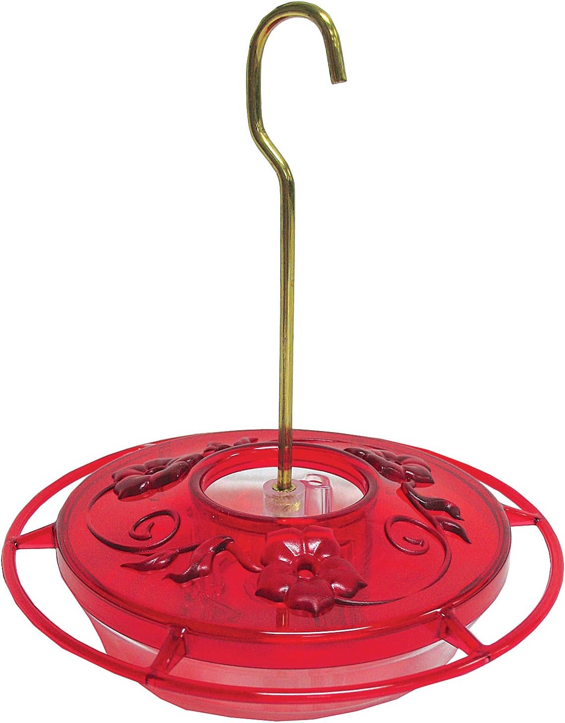 Aspects Rose Hummzinger 3-Port Little Fancy Hummingbird Feeder - 8 Oz