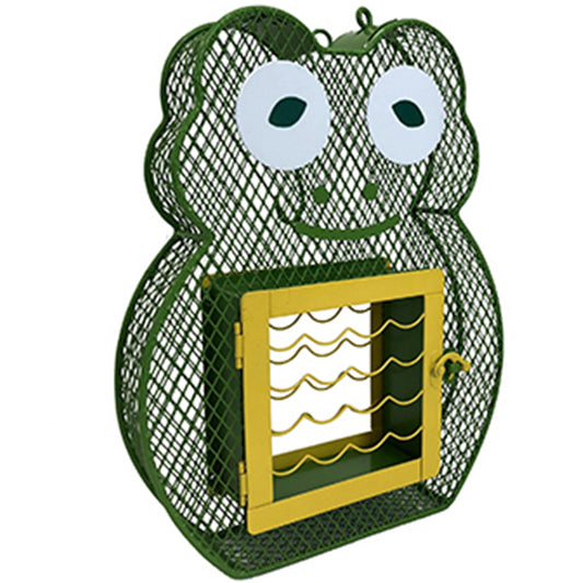 Heath Outdoor Products Frog Suet and Seed Feeder - Green/Yellow