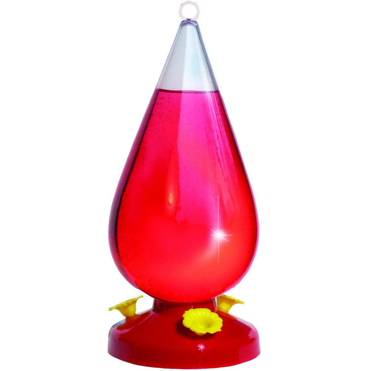 Perky-Pet Clear Dew Drop Plastic Hummingbird Feeder - 32 Ounce