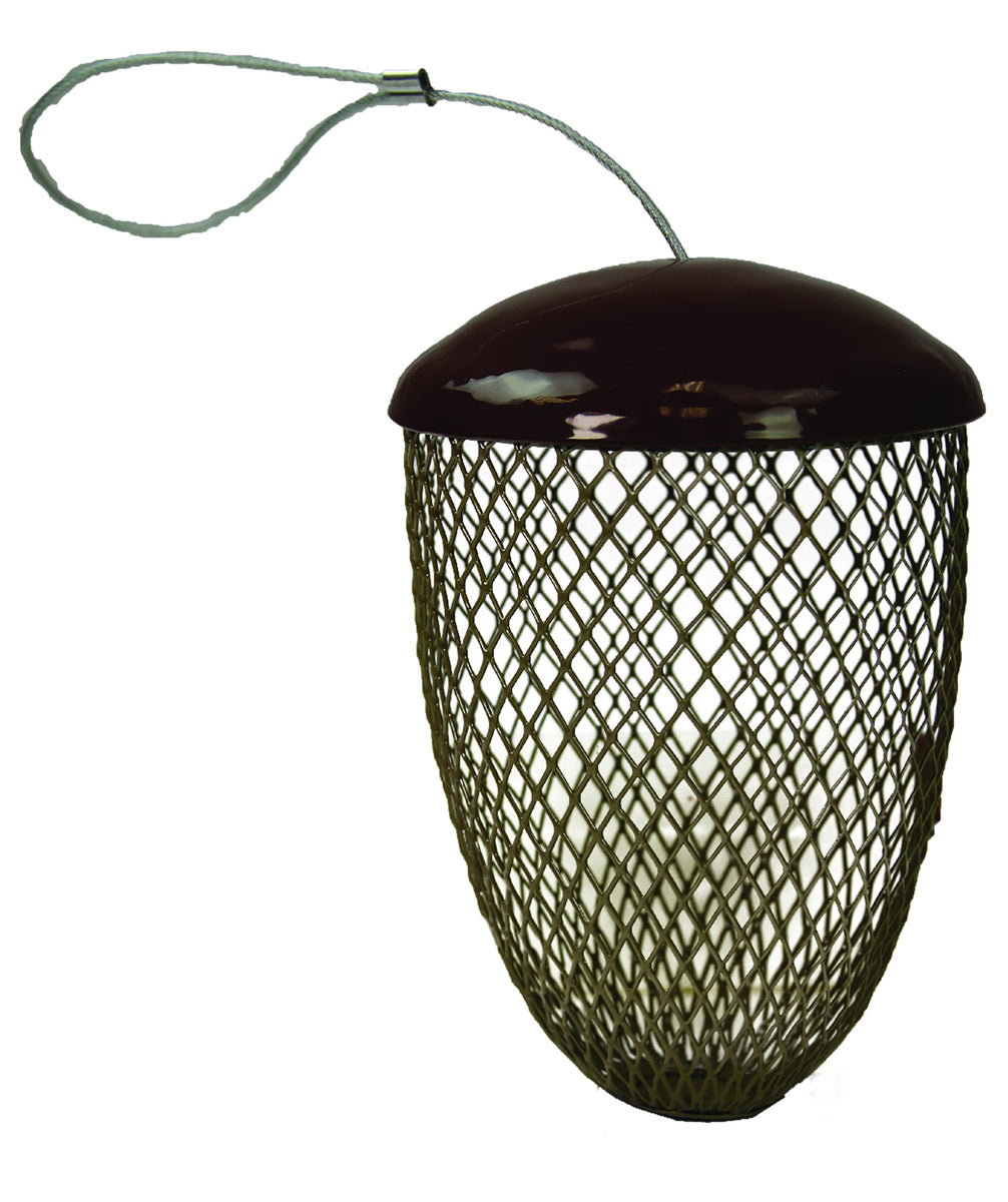 Heath Outdoor Products Acorn Metal Two Tone Bird Seed Feeder - Copper