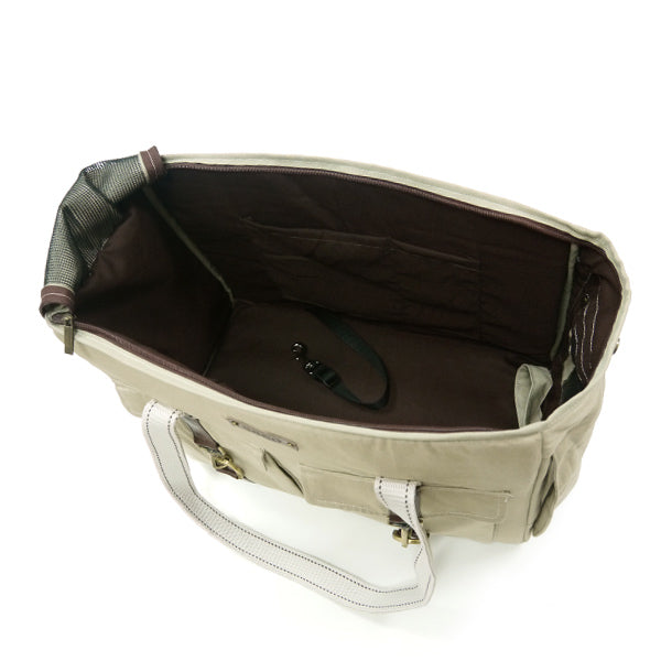 Dogo Pet Fashions Buckle Tote V2 Pet Carrier Bag - Beige