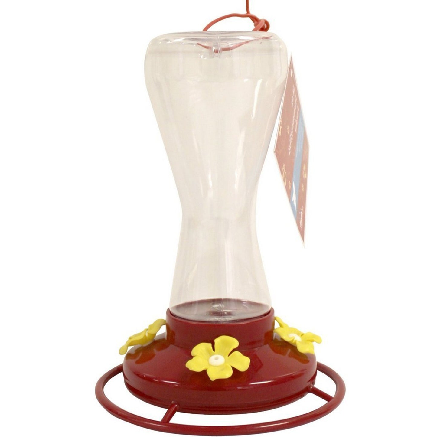 Heath Outdoor Products Plastic Hummingbird Feeder - Clear/Red(18 Oz)