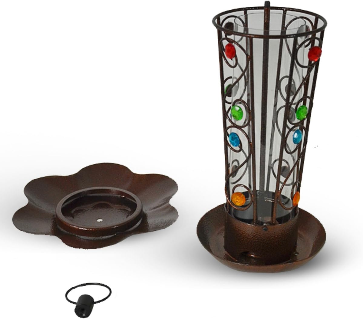 Heath Outdoor Products Treasure Trove Decorative Feeder - Bronze (11")