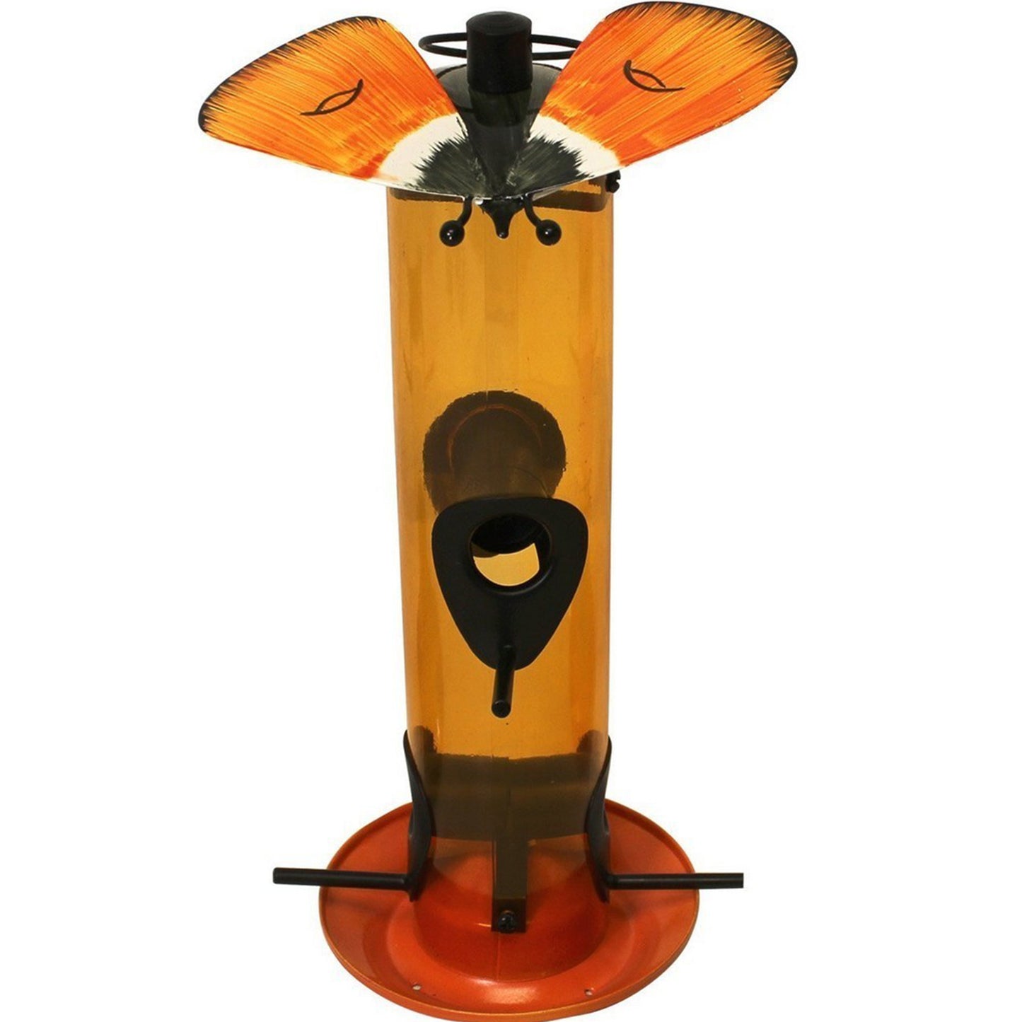 Heath Outdoor Products Gossamer Butterfly Bird Tube Feeder - Orange