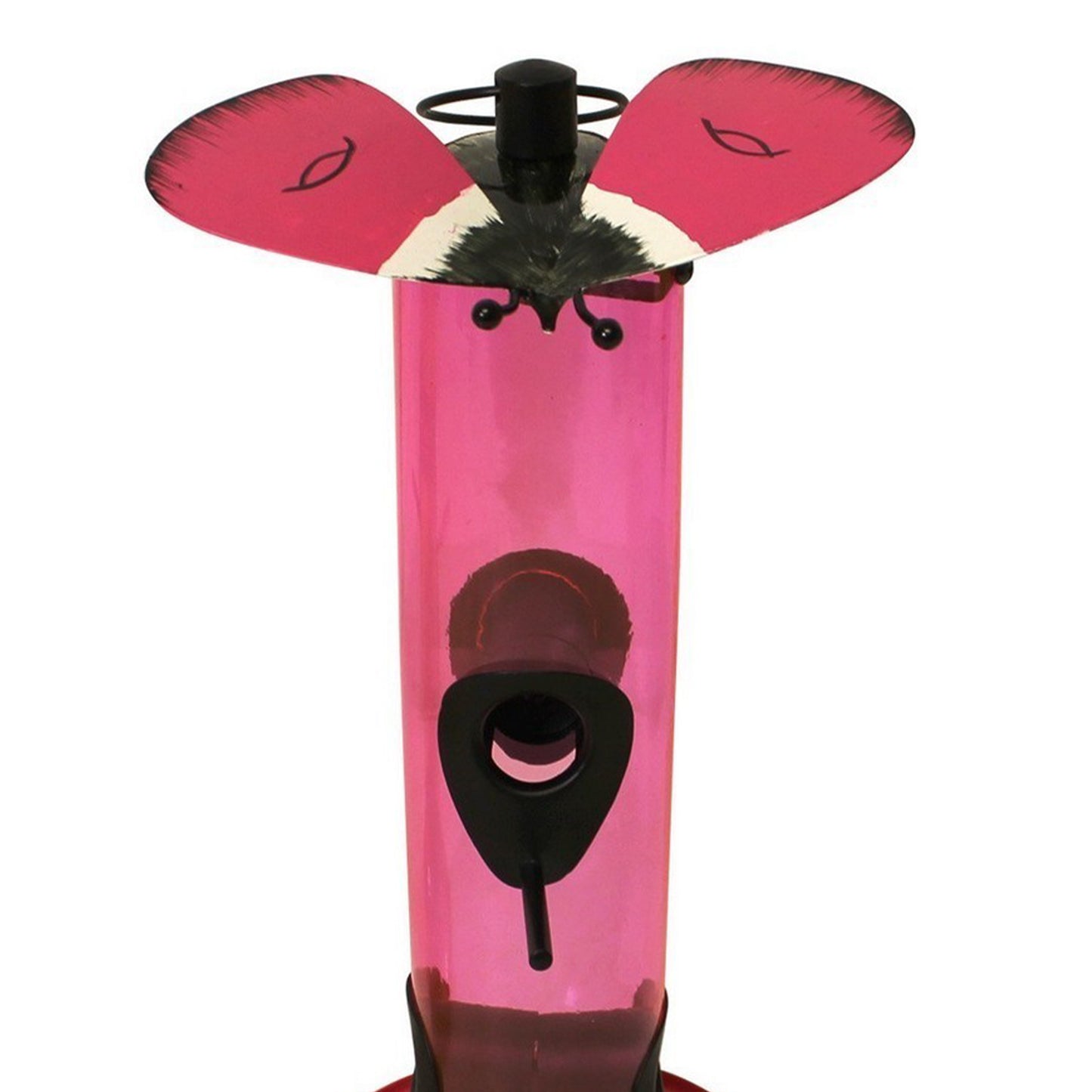 Heath Outdoor Products Gossamer Butterfly Bird Tube Feeder - Pink