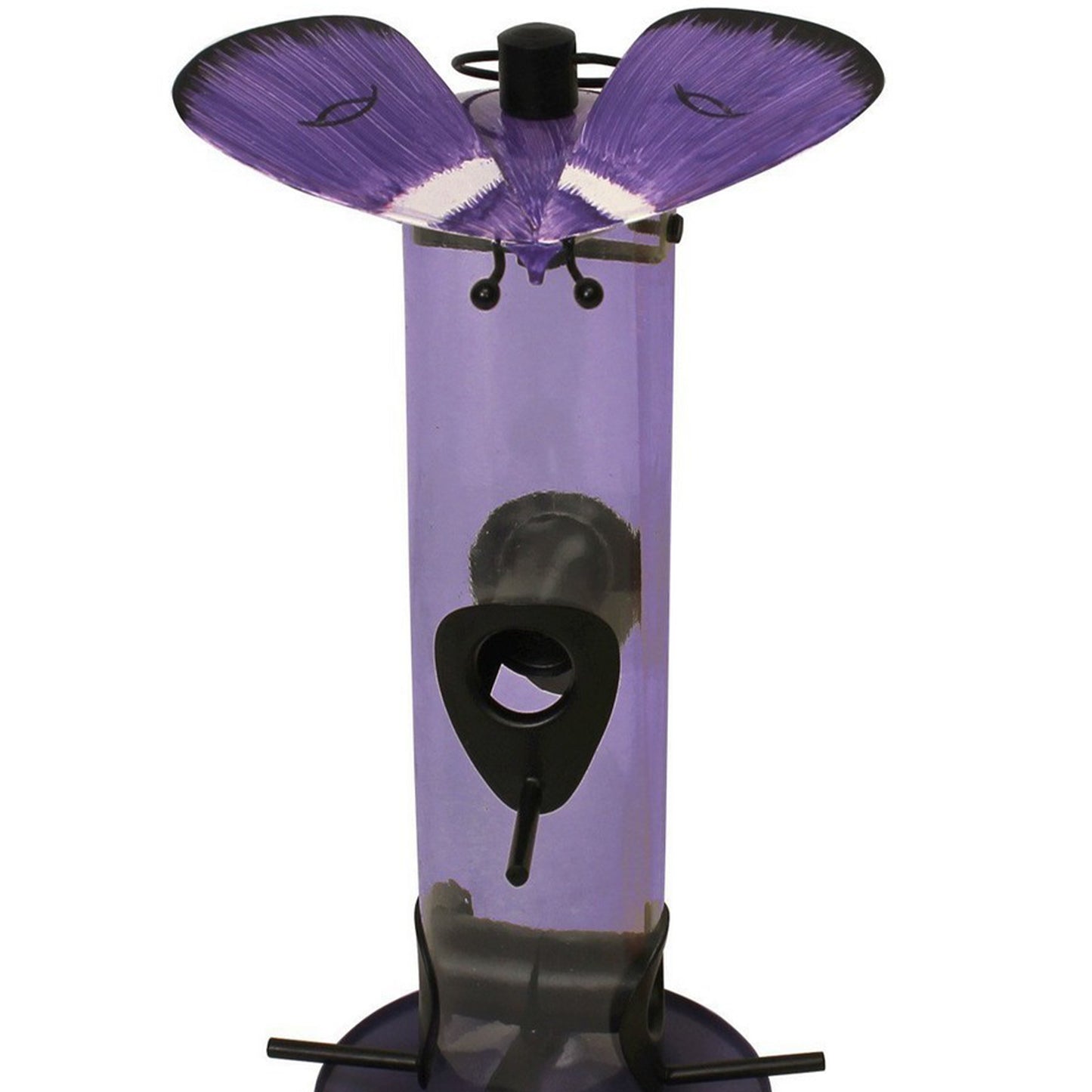 Heath Outdoor Products Gossamer Butterfly Bird Tube Feeder - Purple