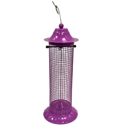 Heath Outdoor Products Purple Peanut Paradise Feeder - 13"