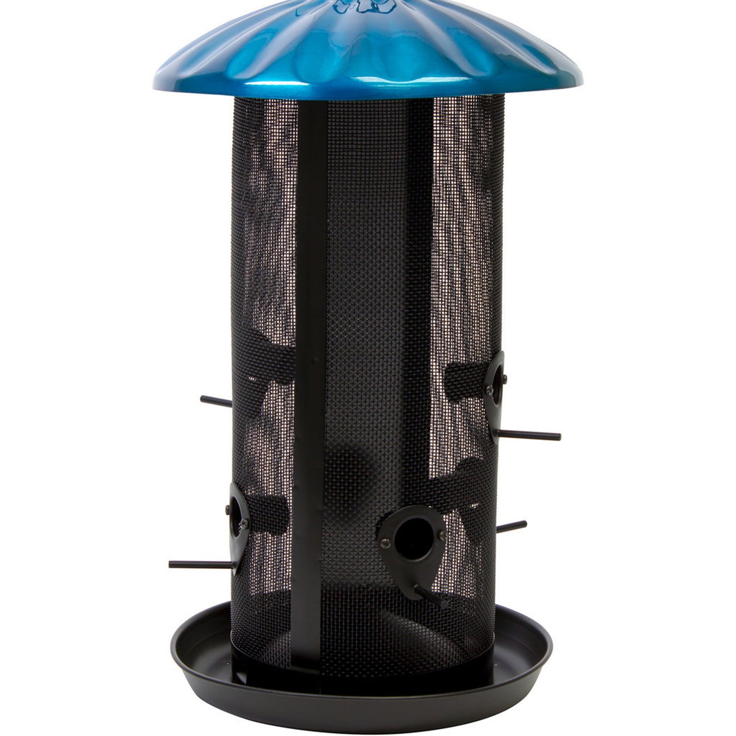 Heath Outdoor Products Black & Blue Royal Buffet Bird Feeder(19.25")