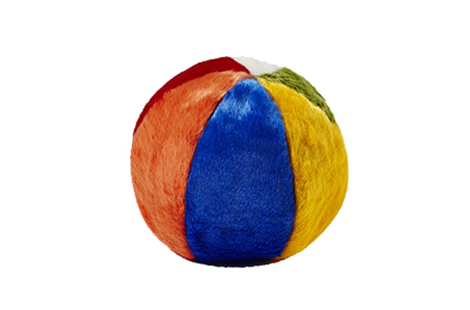 Fluff & Tuff Beach Ball Dog Toy - 7"