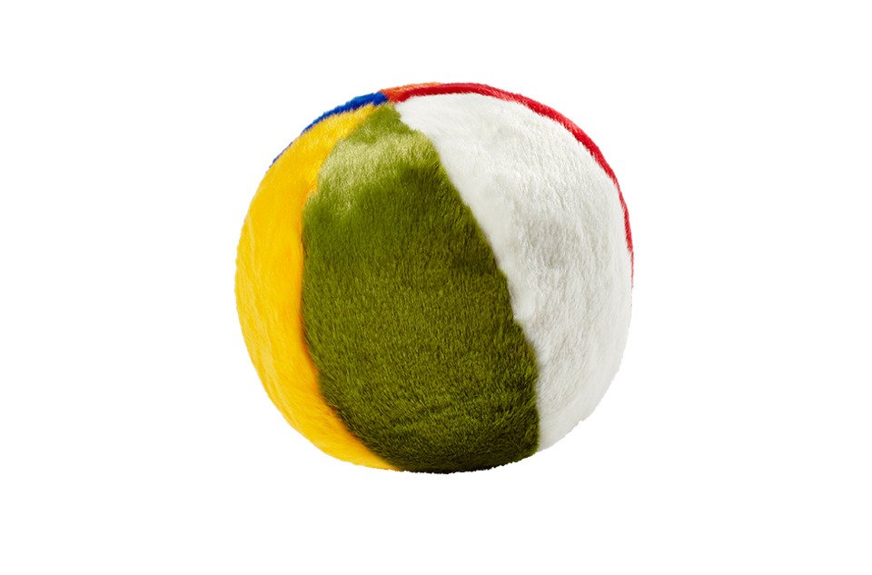 Fluff & Tuff Beach Ball Dog Toy - 7"