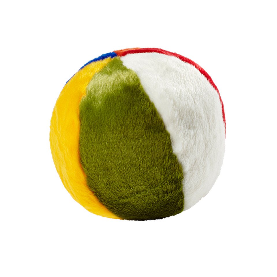 Fluff & Tuff Beach Ball Dog Toy - 7"