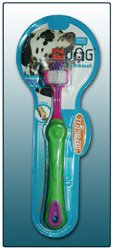 EZDOG Triple Pet Toothbrush for Large Dogs