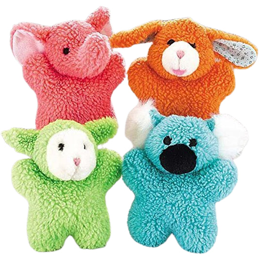 Zanies Cuddly Berber Baby Dog Toy (Bunny, Elephant, Koala, and Lamb)