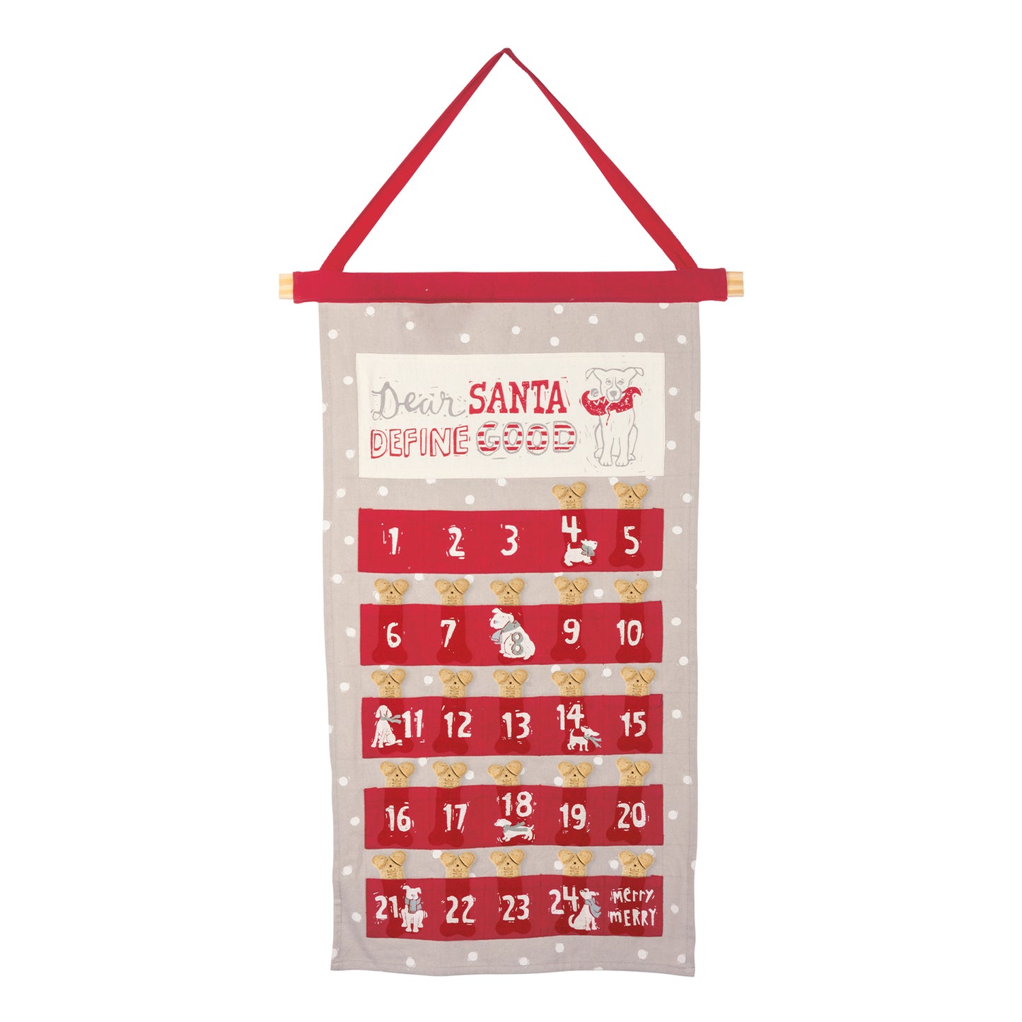 Primitives By Kathy Dear Santa Define Good Wall Countdown
