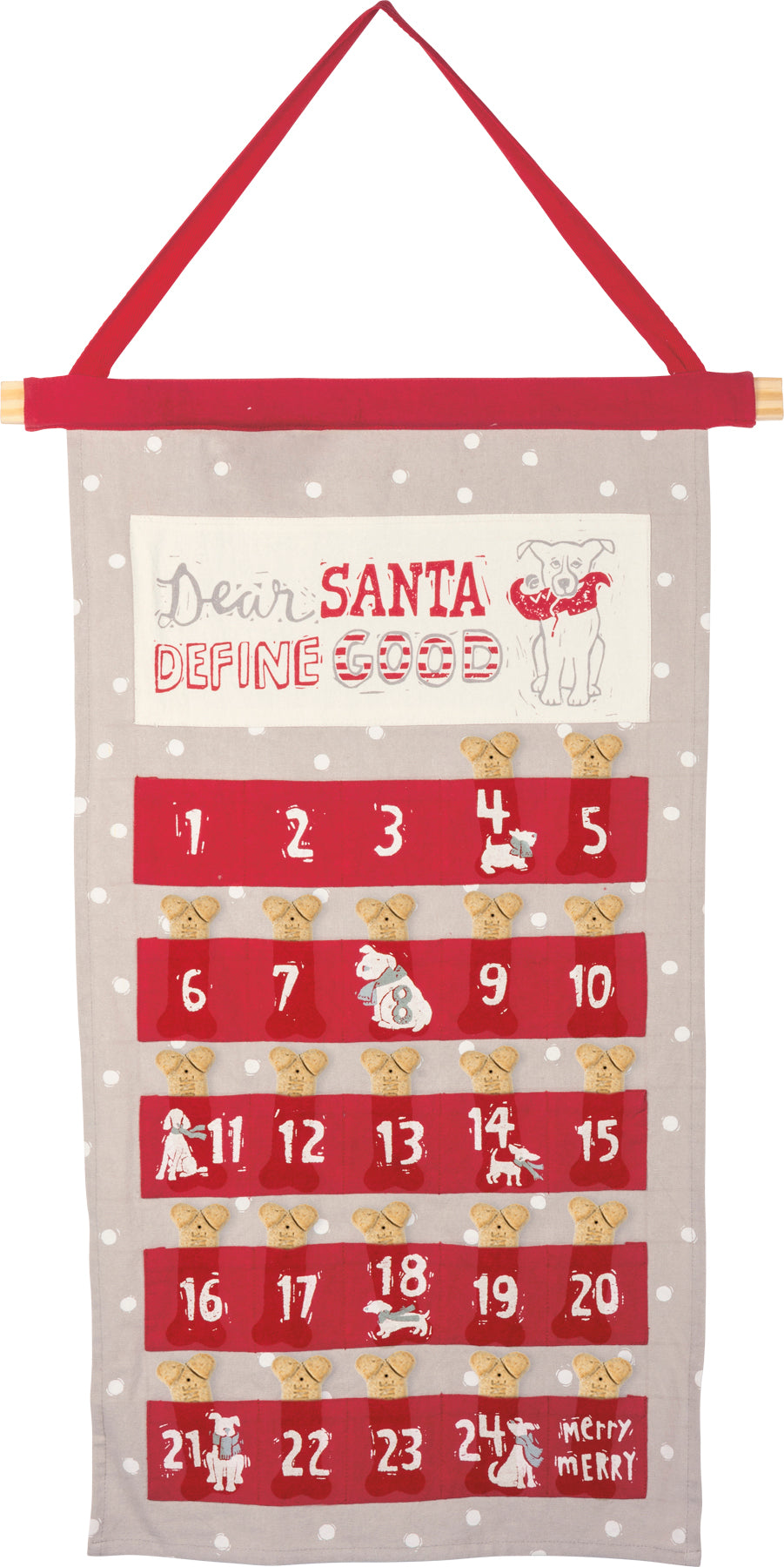 Primitives By Kathy Dear Santa Define Good Wall Countdown