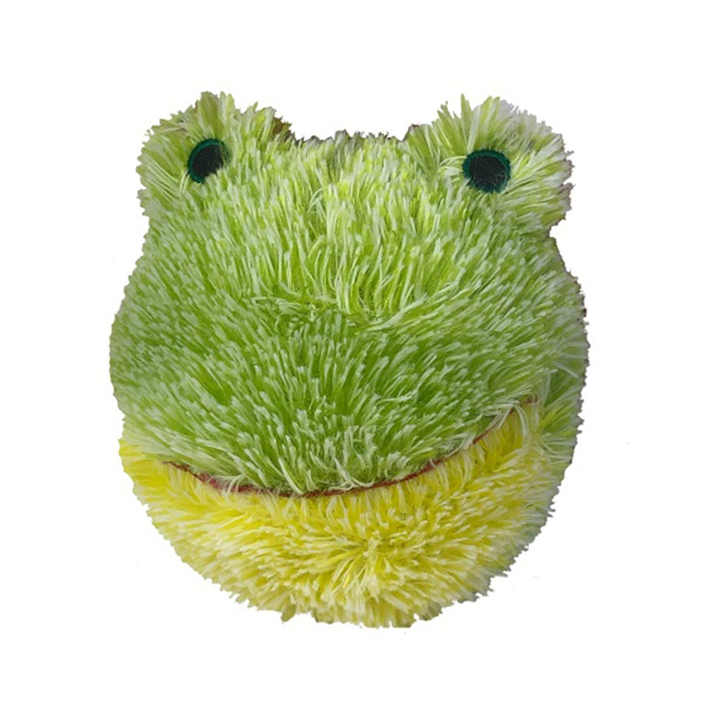 Petlou Squeak Small Squeaky Green Dog Toy -  4" EZ  (Frog)