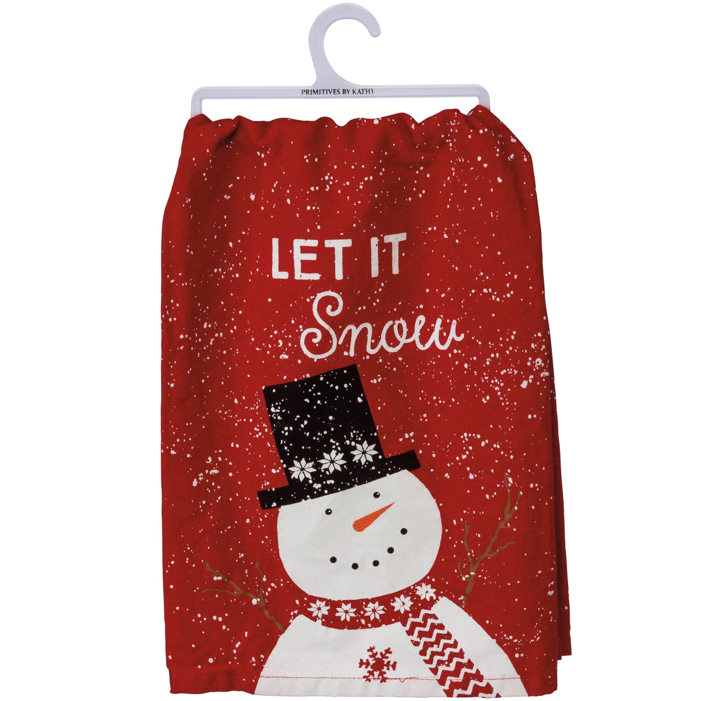 Primitives By Kathy Let It Snow Nordic Kitchen Towel - 28" x 28"