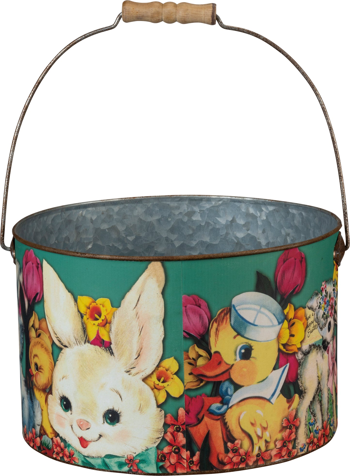 Primitives by Kathy Have A Happy Easter Decorative Bucket Set