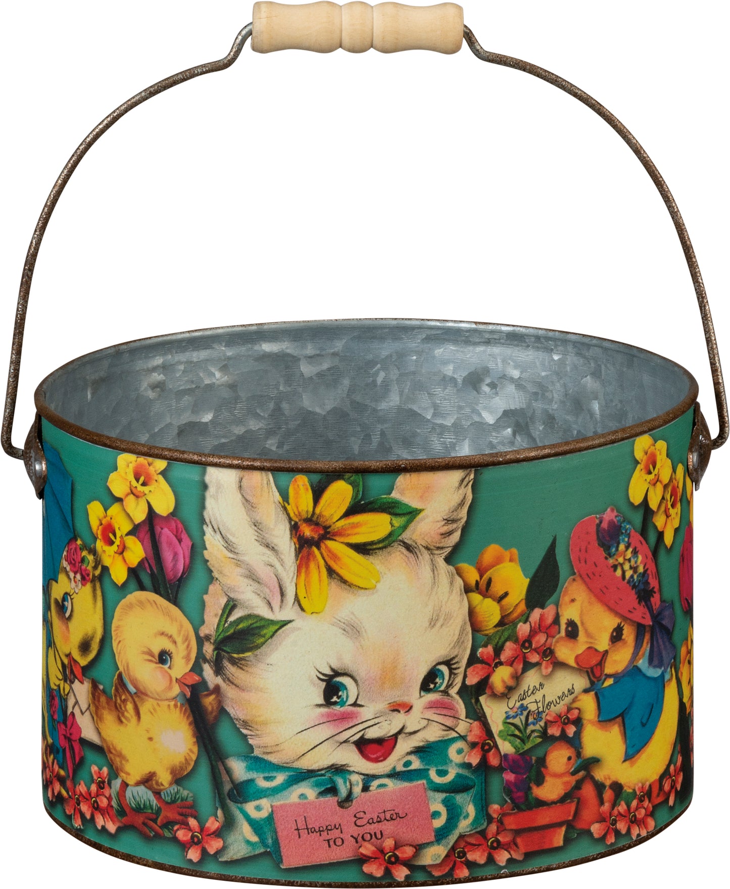 Primitives by Kathy Have A Happy Easter Decorative Bucket Set