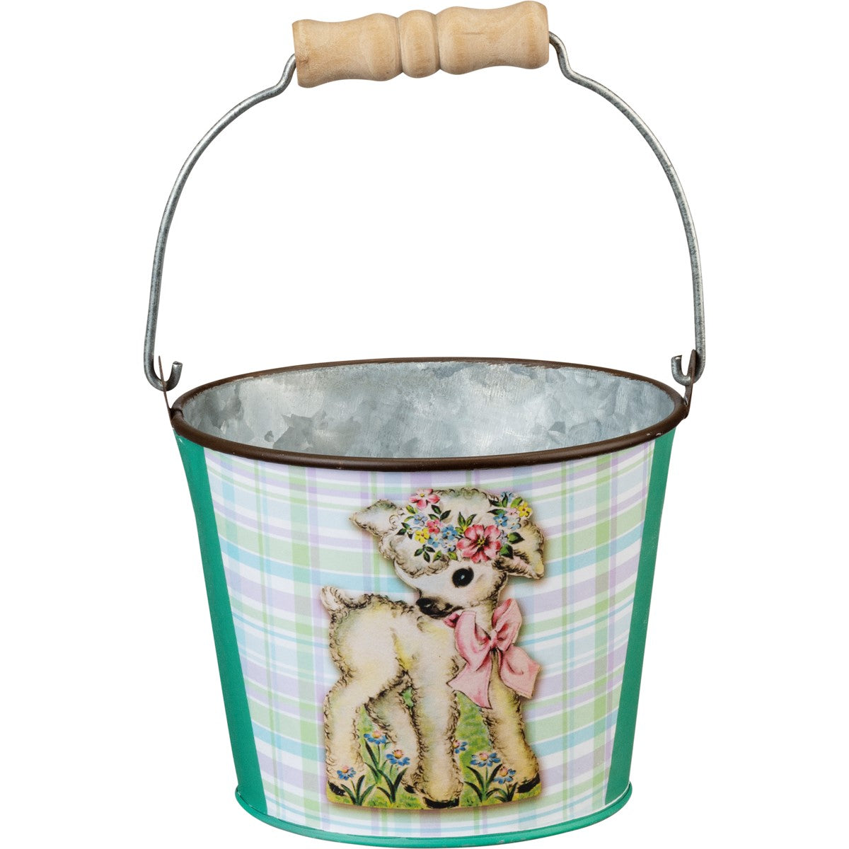 Primitives by Kathy Happy Easter Decorative Bucket- Set of 5