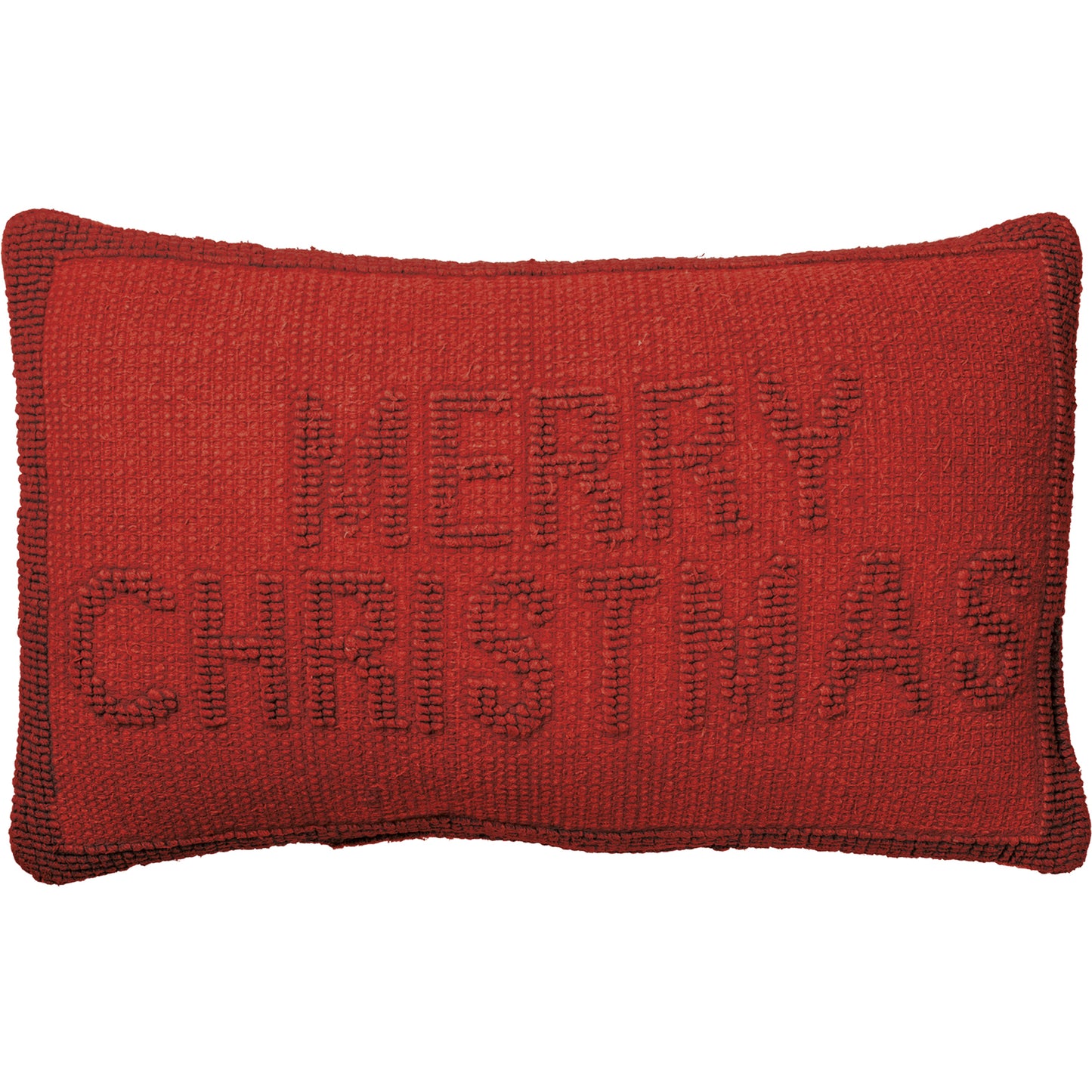 Primitives by Kathy Merry Christmas Knobby Pillow - 19" x 12"