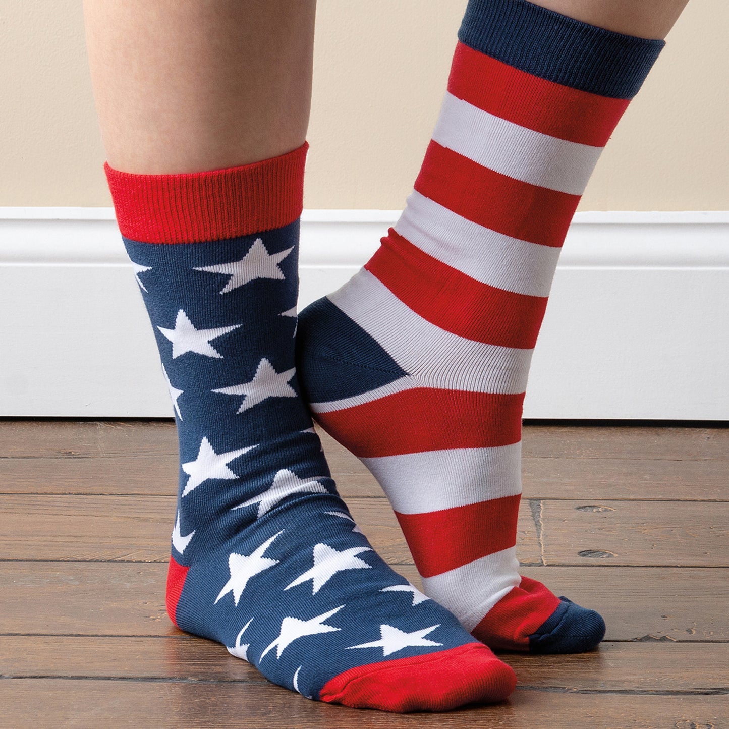 Primitives by Kathy Stars And Stripes Casual Novelty Socks