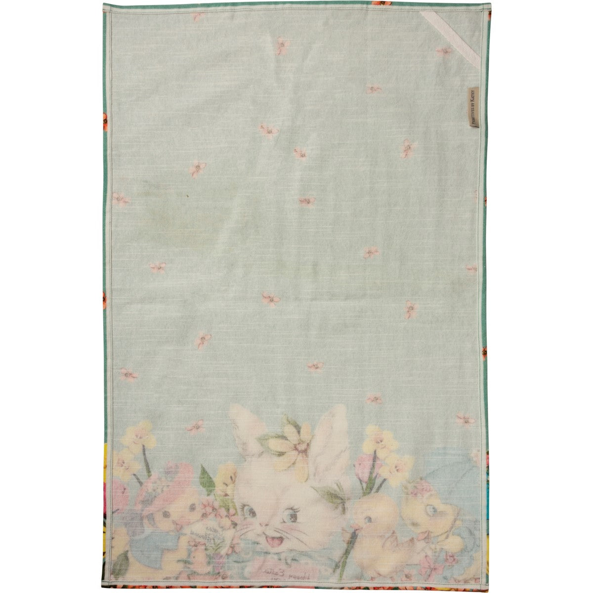 Primitives By Kathy Retro Vintage Happy Easter Kitchen Towel - 18" x 28"